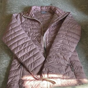 Columbia Women's Powder Lite Jacket, Mineral Pink,like new